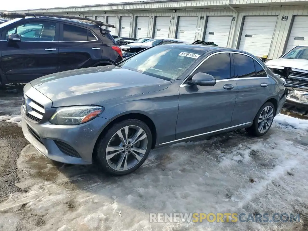 1 Photograph of a damaged car 55SWF8EBXKU300214 MERCEDES-BENZ C-CLASS 2019
