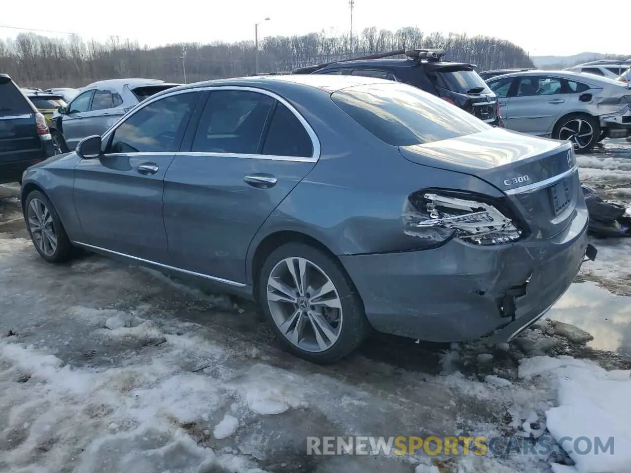 2 Photograph of a damaged car 55SWF8EBXKU300214 MERCEDES-BENZ C-CLASS 2019