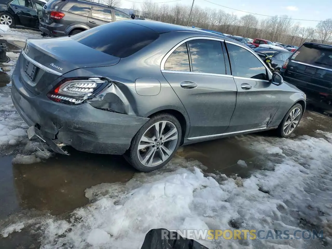 3 Photograph of a damaged car 55SWF8EBXKU300214 MERCEDES-BENZ C-CLASS 2019