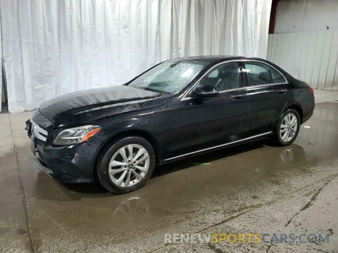 1 Photograph of a damaged car 55SWF8EBXKU301279 MERCEDES-BENZ C-CLASS 2019