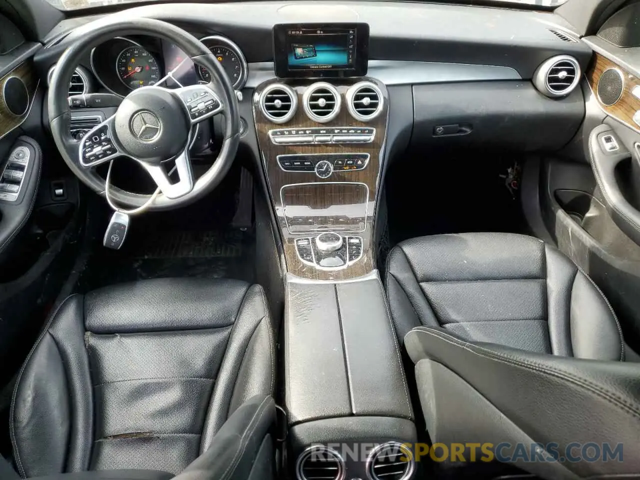 8 Photograph of a damaged car 55SWF8EBXKU301279 MERCEDES-BENZ C-CLASS 2019