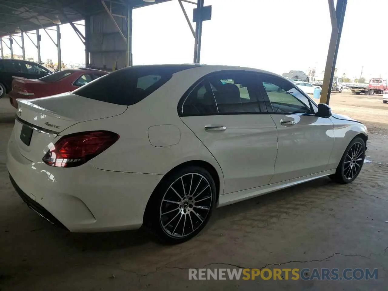 3 Photograph of a damaged car 55SWF8EBXKU318986 MERCEDES-BENZ C-CLASS 2019