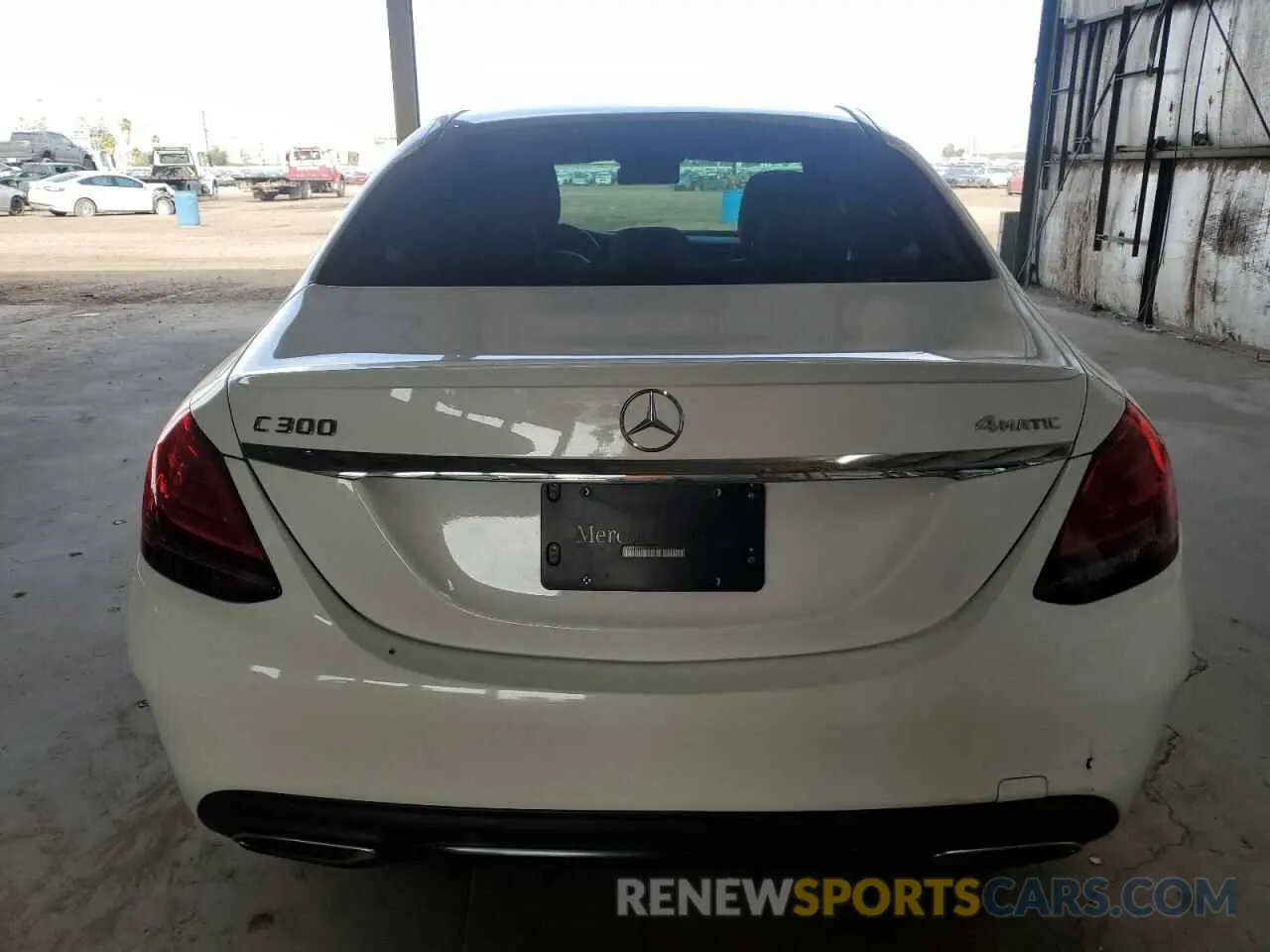 6 Photograph of a damaged car 55SWF8EBXKU318986 MERCEDES-BENZ C-CLASS 2019
