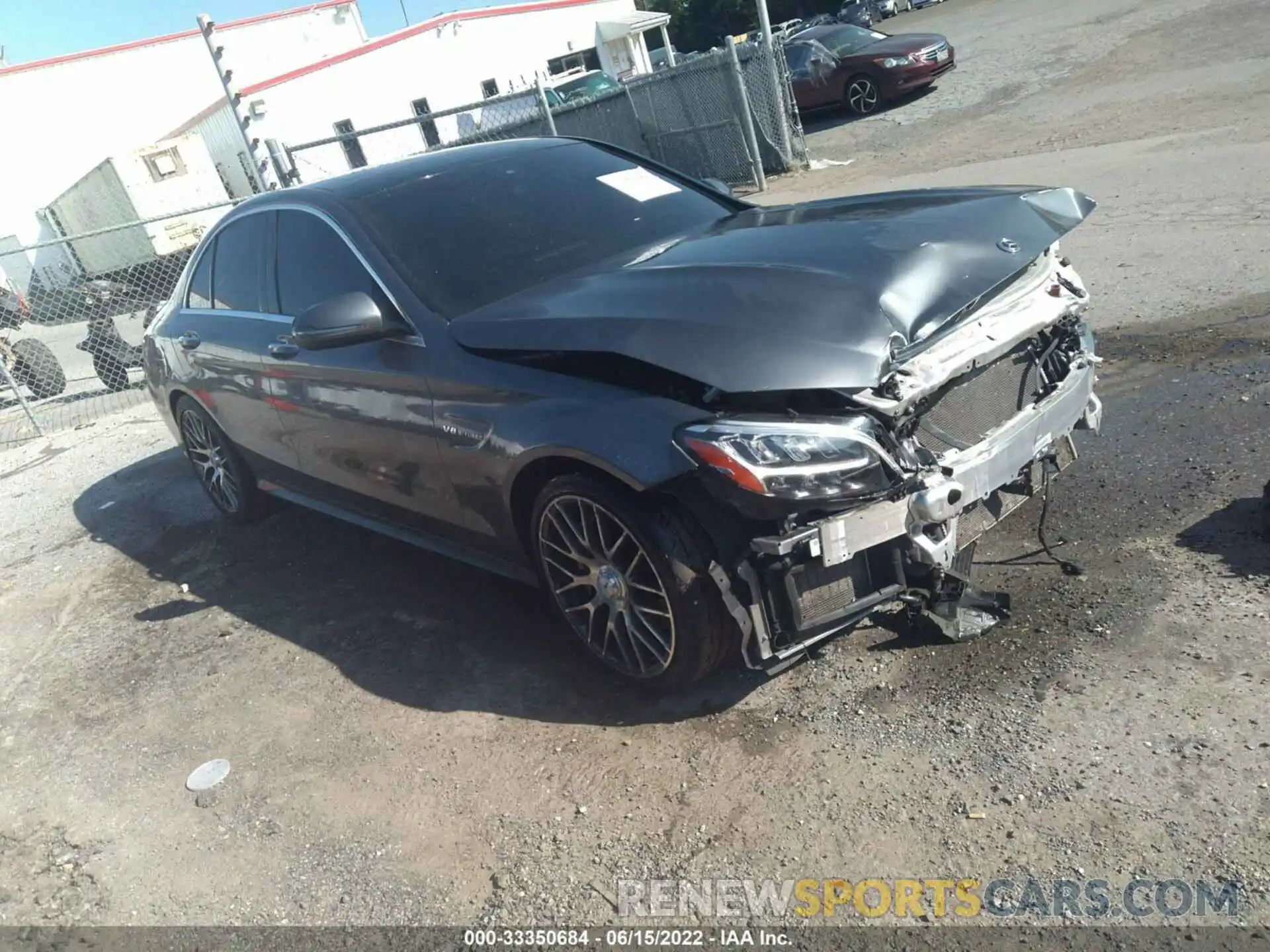 1 Photograph of a damaged car 55SWF8GB0KU306312 MERCEDES-BENZ C-CLASS 2019