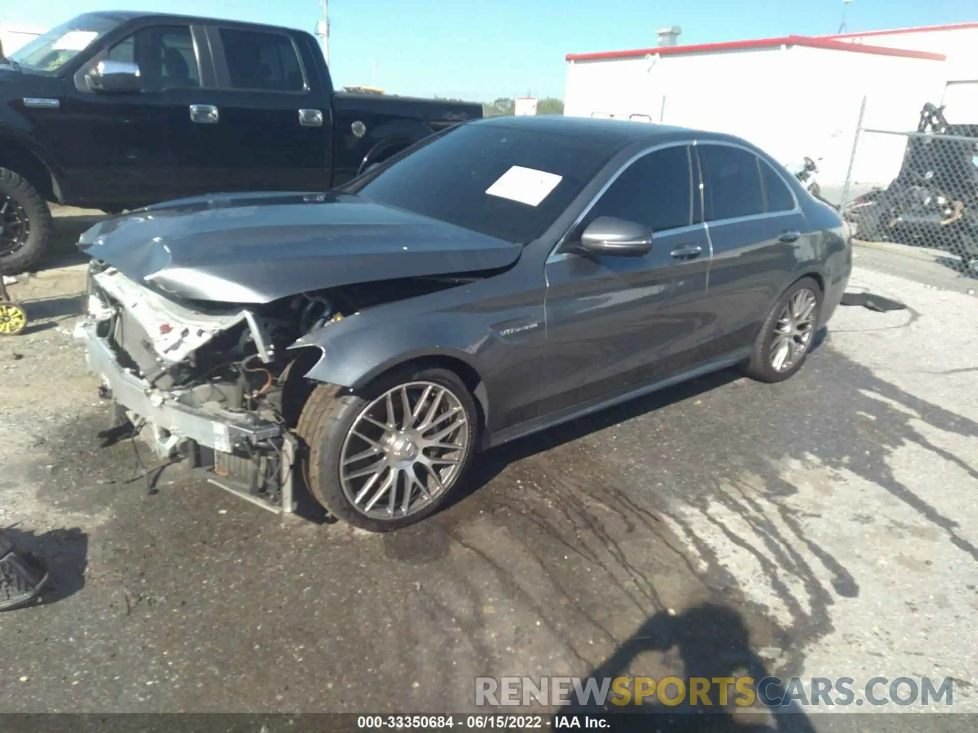 2 Photograph of a damaged car 55SWF8GB0KU306312 MERCEDES-BENZ C-CLASS 2019