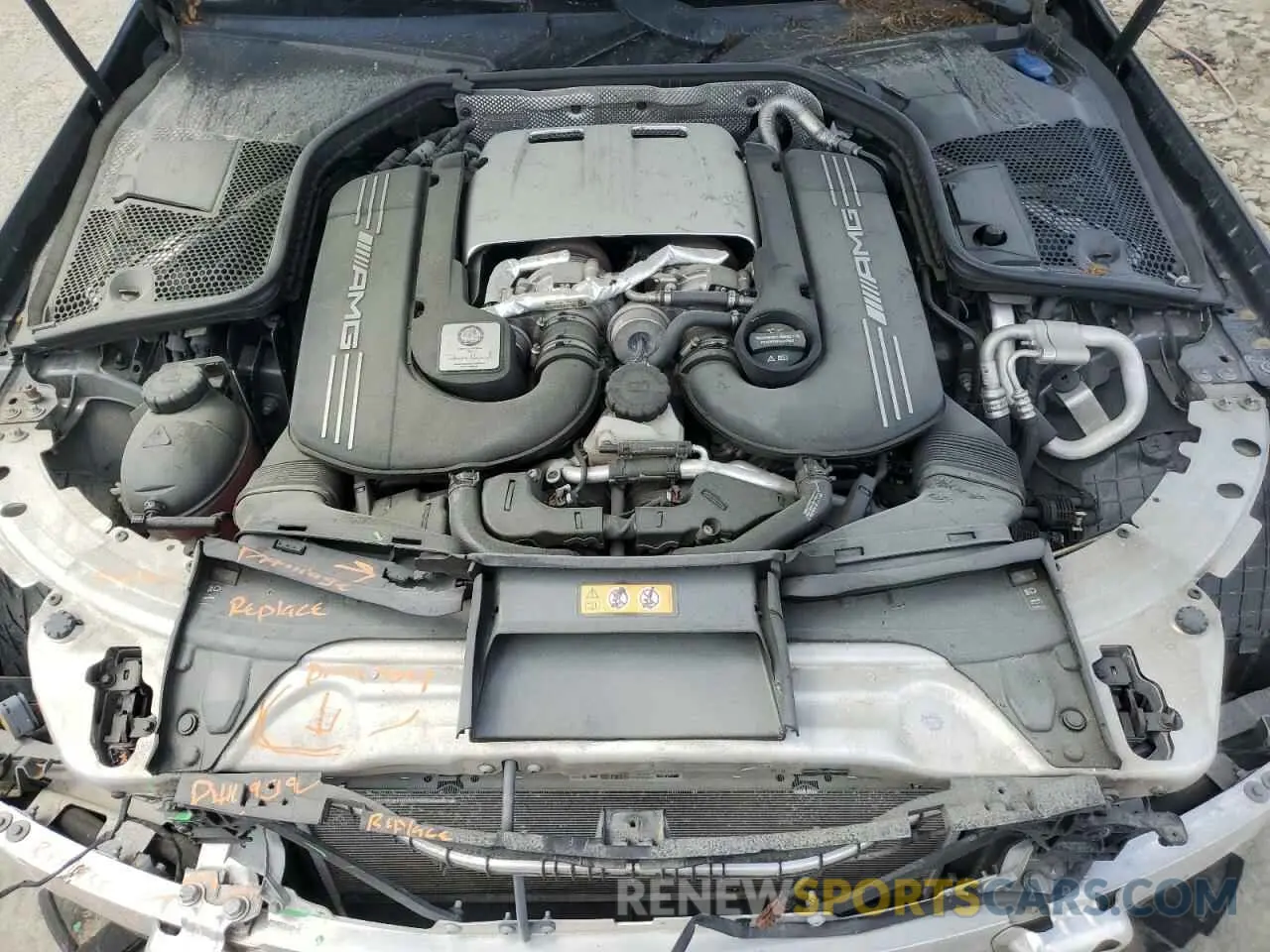 11 Photograph of a damaged car 55SWF8GB1KU318386 MERCEDES-BENZ C-CLASS 2019