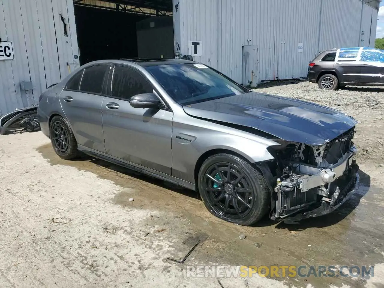 4 Photograph of a damaged car 55SWF8GB1KU318386 MERCEDES-BENZ C-CLASS 2019