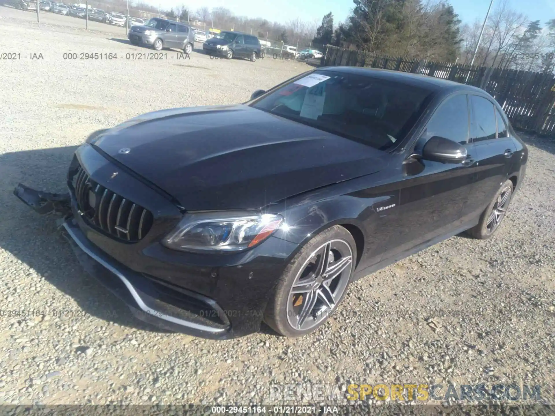 2 Photograph of a damaged car 55SWF8GB4KU319760 MERCEDES-BENZ C-CLASS 2019