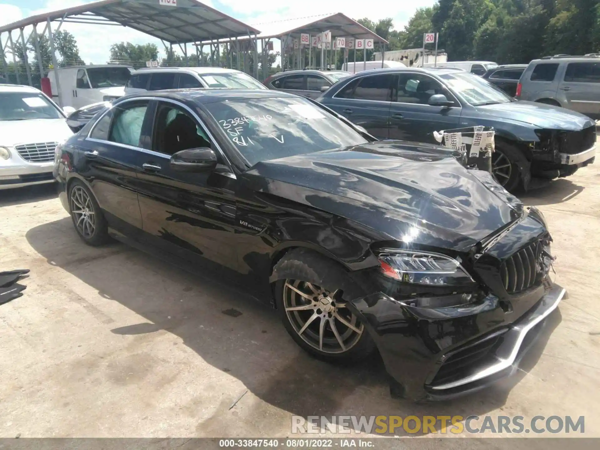 1 Photograph of a damaged car 55SWF8GB5KU315555 MERCEDES-BENZ C-CLASS 2019