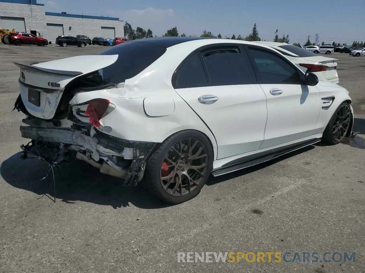 3 Photograph of a damaged car 55SWF8HB4KU318297 MERCEDES-BENZ C-CLASS 2019