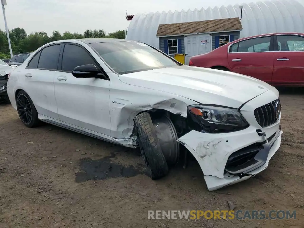 4 Photograph of a damaged car 55SWF8HB9KU305562 MERCEDES-BENZ C-CLASS 2019