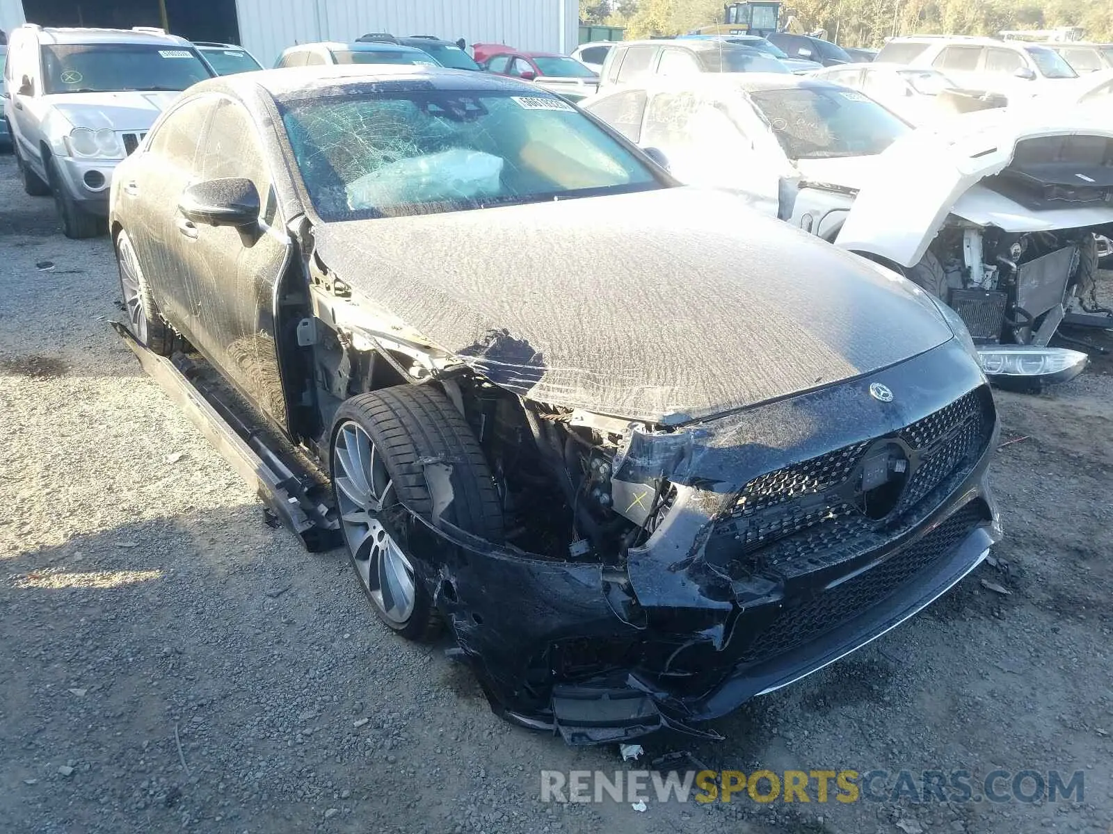 1 Photograph of a damaged car WDD2J5JB4KA028342 MERCEDES-BENZ C CLASS 2019