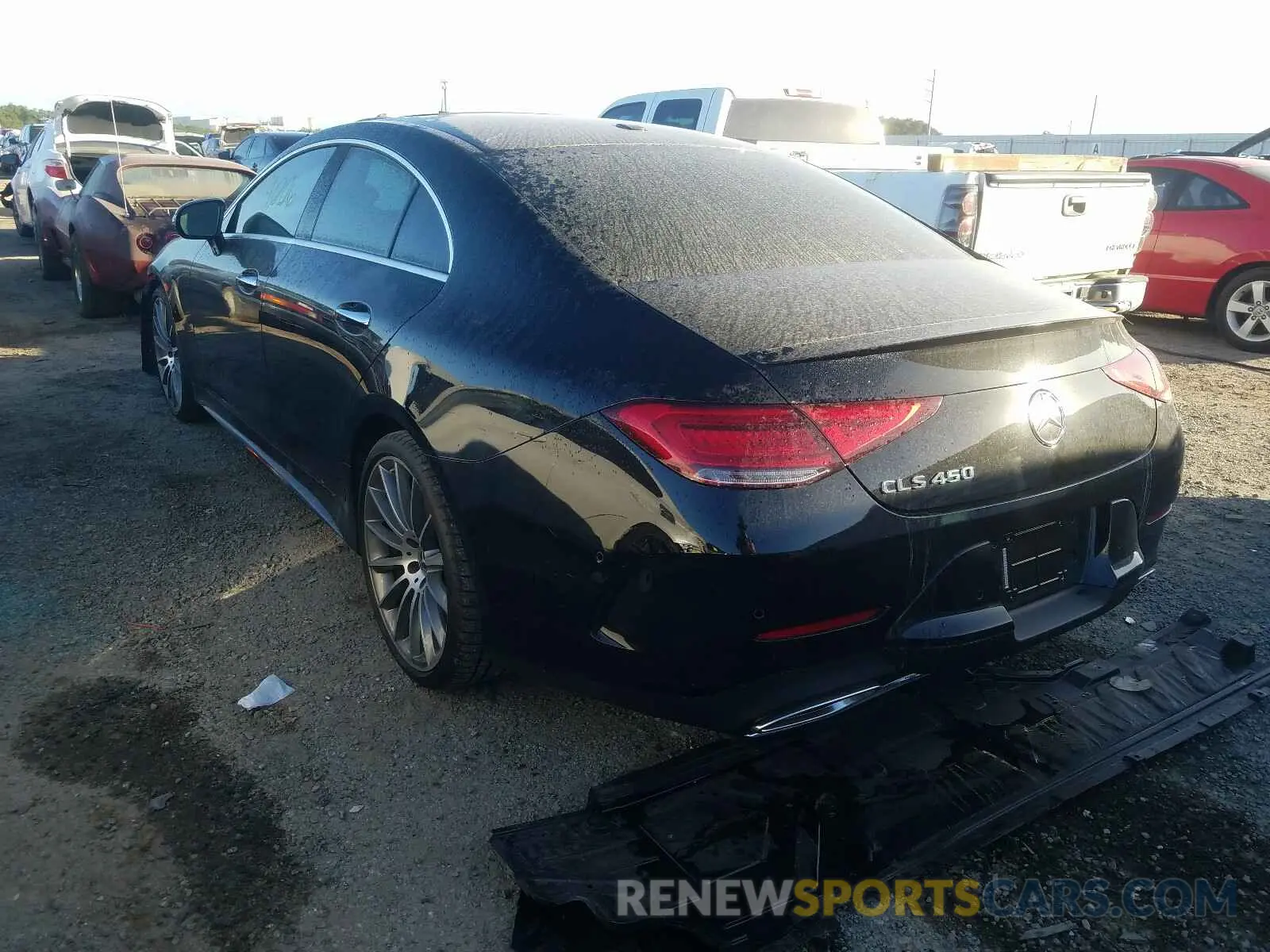3 Photograph of a damaged car WDD2J5JB4KA028342 MERCEDES-BENZ C CLASS 2019