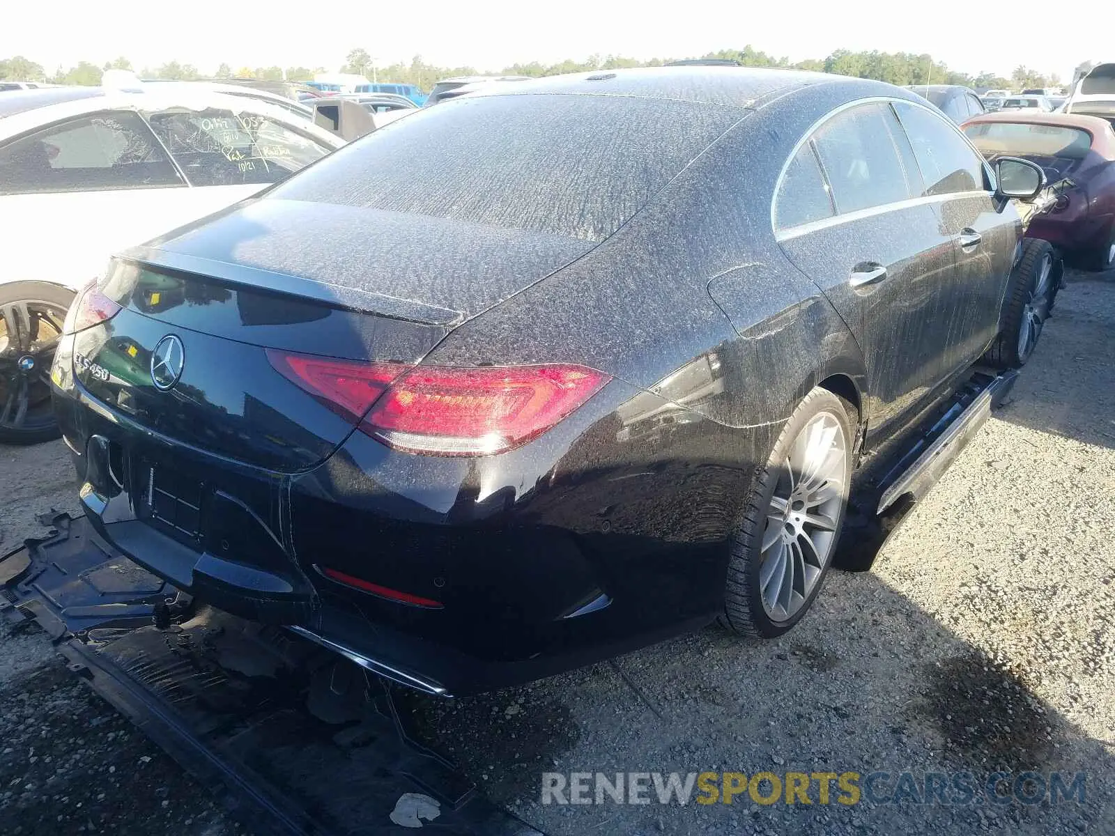 4 Photograph of a damaged car WDD2J5JB4KA028342 MERCEDES-BENZ C CLASS 2019