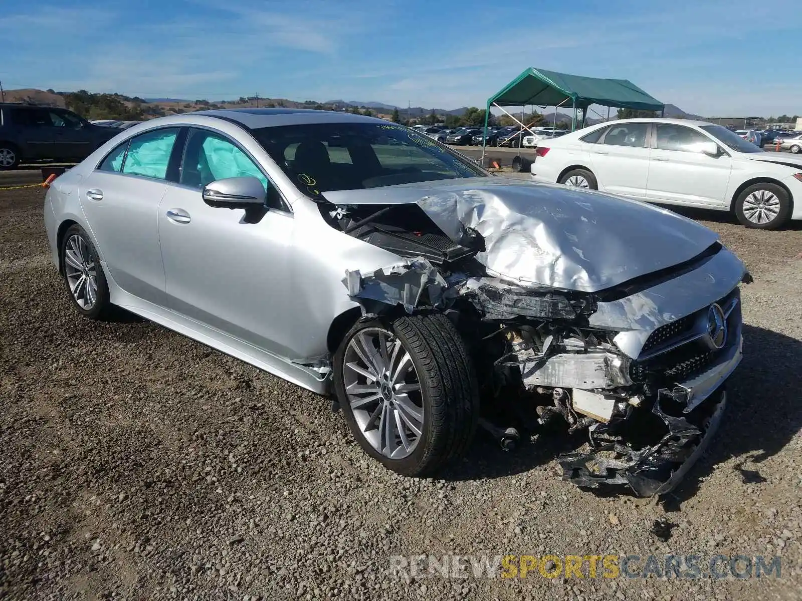 1 Photograph of a damaged car WDD2J5JBXKA041693 MERCEDES-BENZ C CLASS 2019