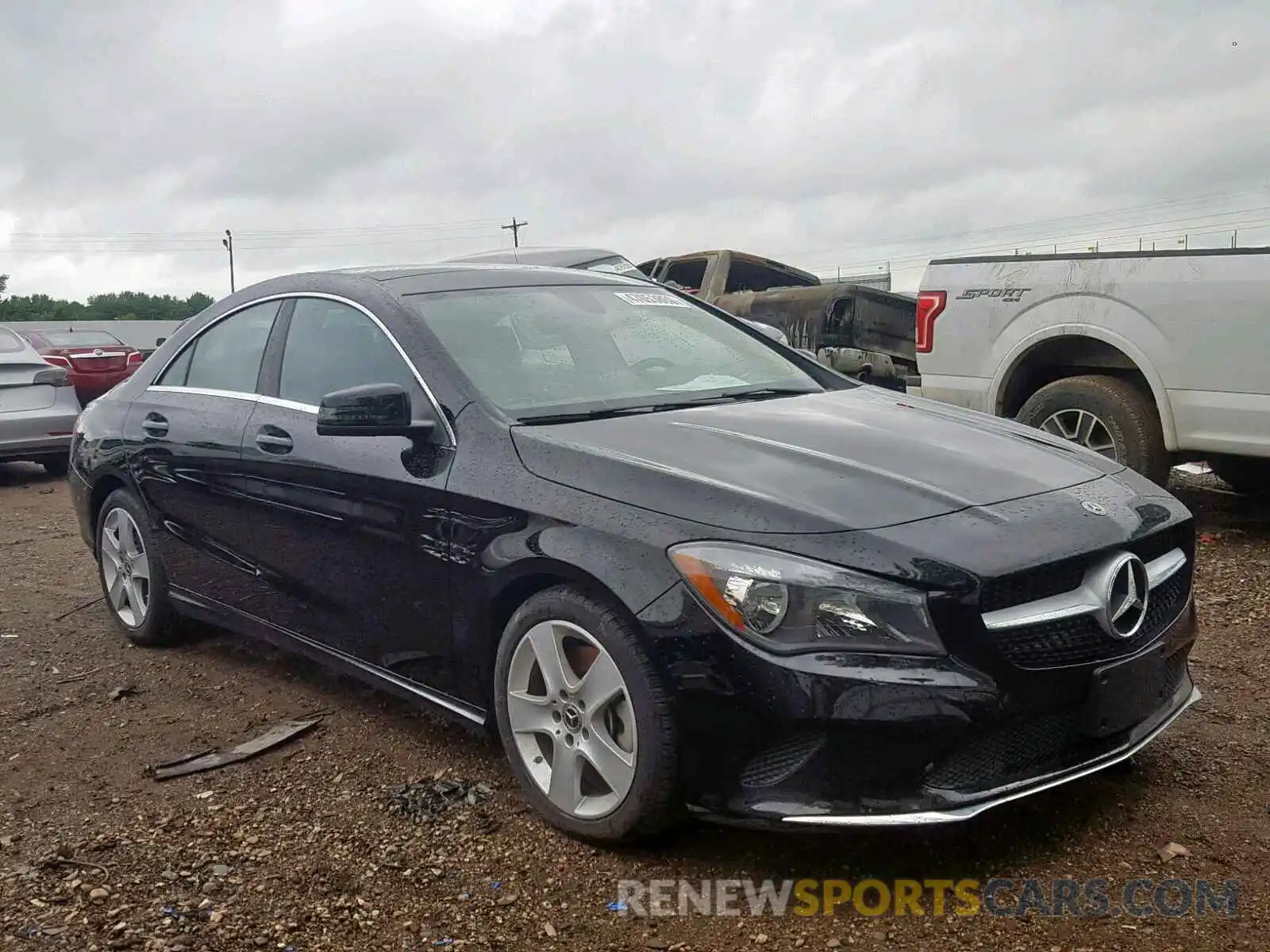 1 Photograph of a damaged car WDDSJ4EB1KN698850 MERCEDES-BENZ C CLASS 2019