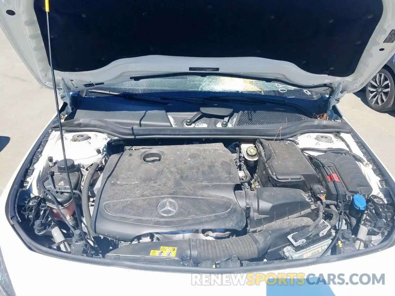 7 Photograph of a damaged car WDDSJ4EB1KN708745 MERCEDES-BENZ C CLASS 2019