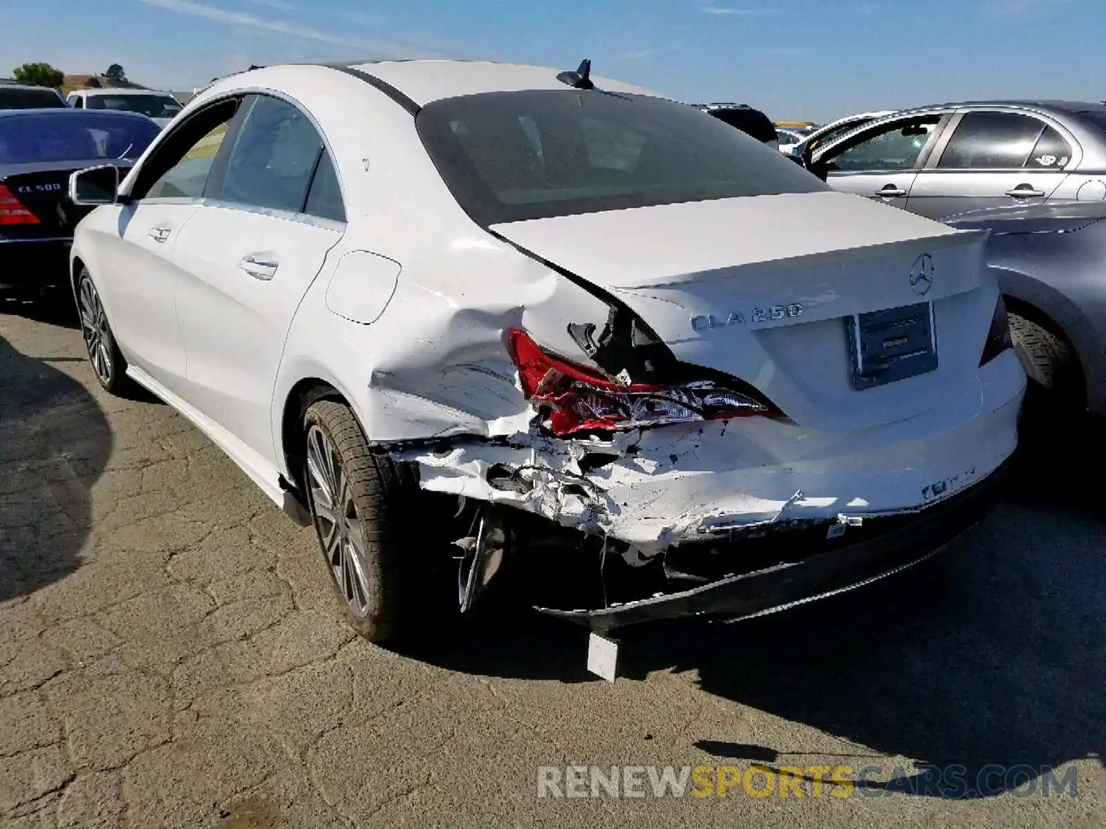 3 Photograph of a damaged car WDDSJ4EB3KN698929 MERCEDES-BENZ C CLASS 2019