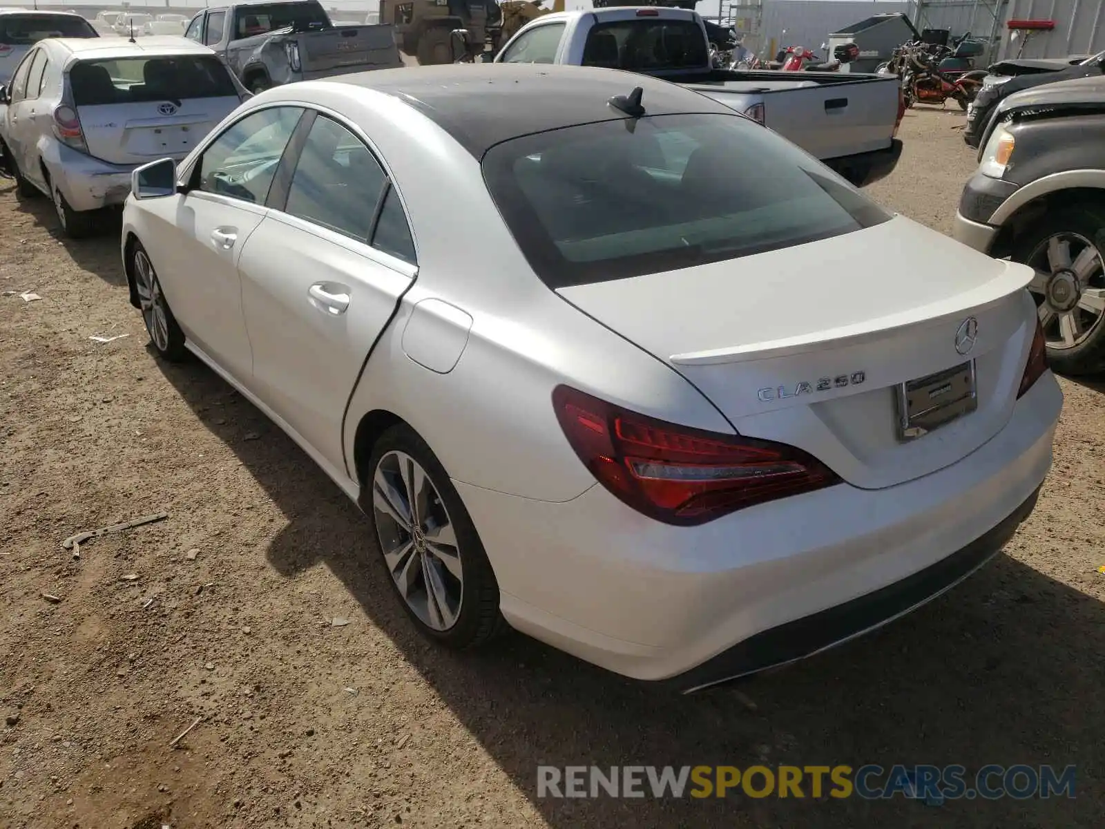 3 Photograph of a damaged car WDDSJ4EB3KN704857 MERCEDES-BENZ C CLASS 2019