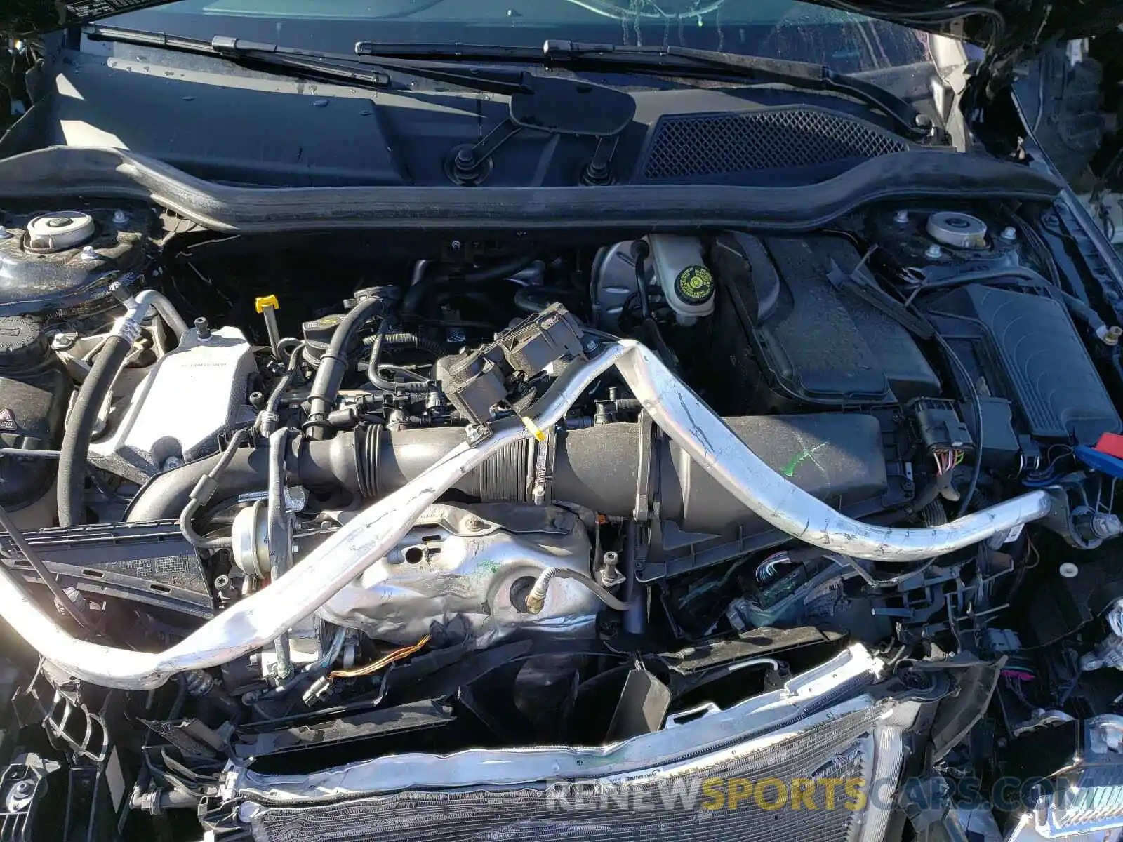 7 Photograph of a damaged car WDDSJ4EB3KN754934 MERCEDES-BENZ C CLASS 2019