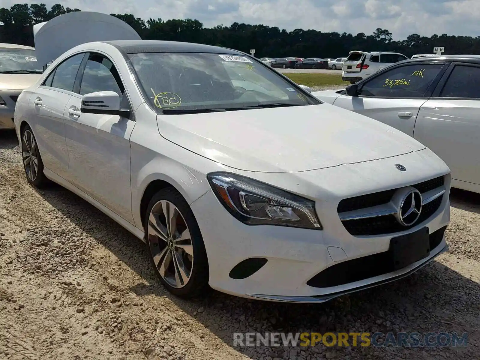 1 Photograph of a damaged car WDDSJ4EB5KN715505 MERCEDES-BENZ C CLASS 2019