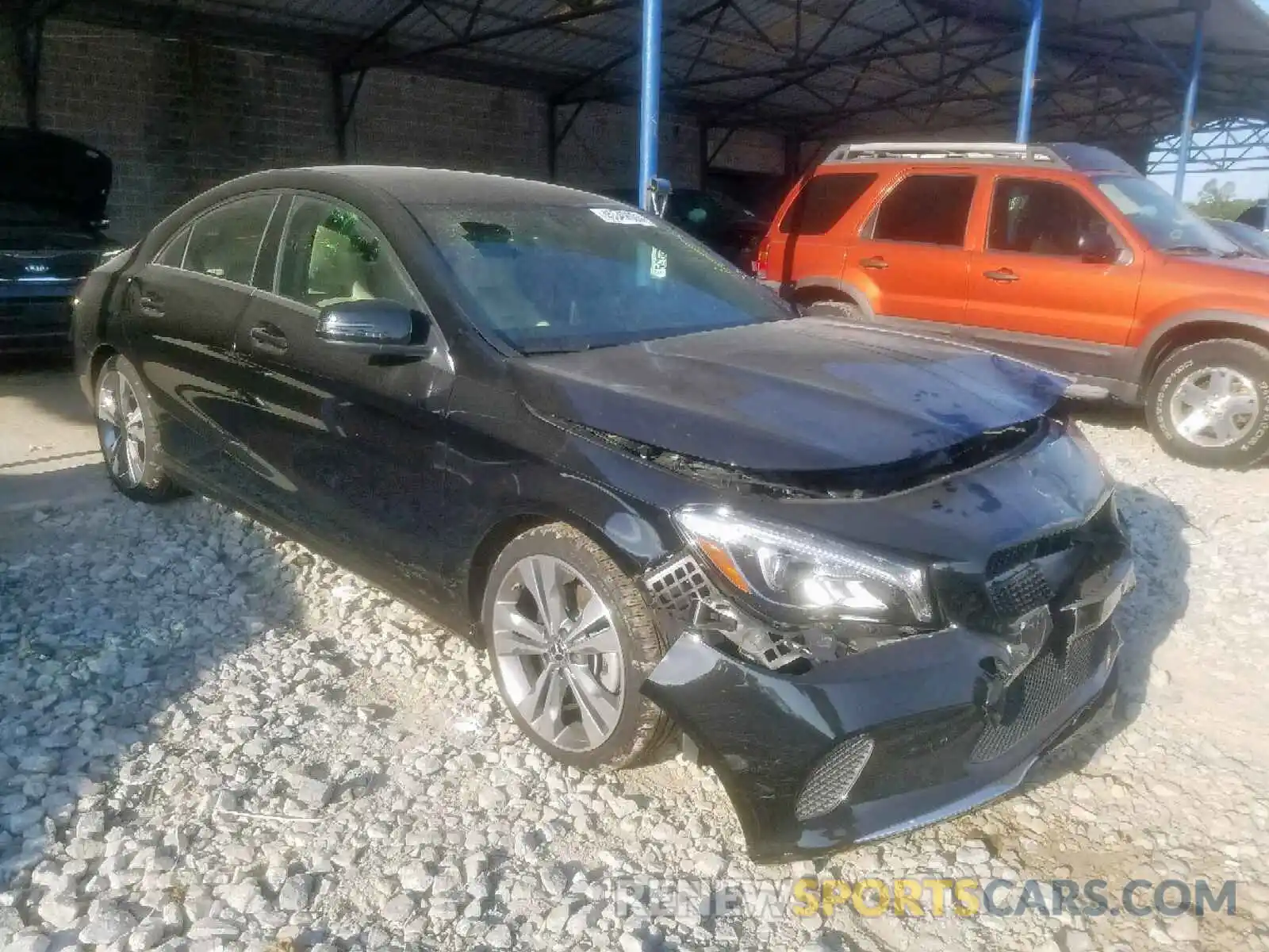 1 Photograph of a damaged car WDDSJ4EB6KN699167 MERCEDES-BENZ C CLASS 2019