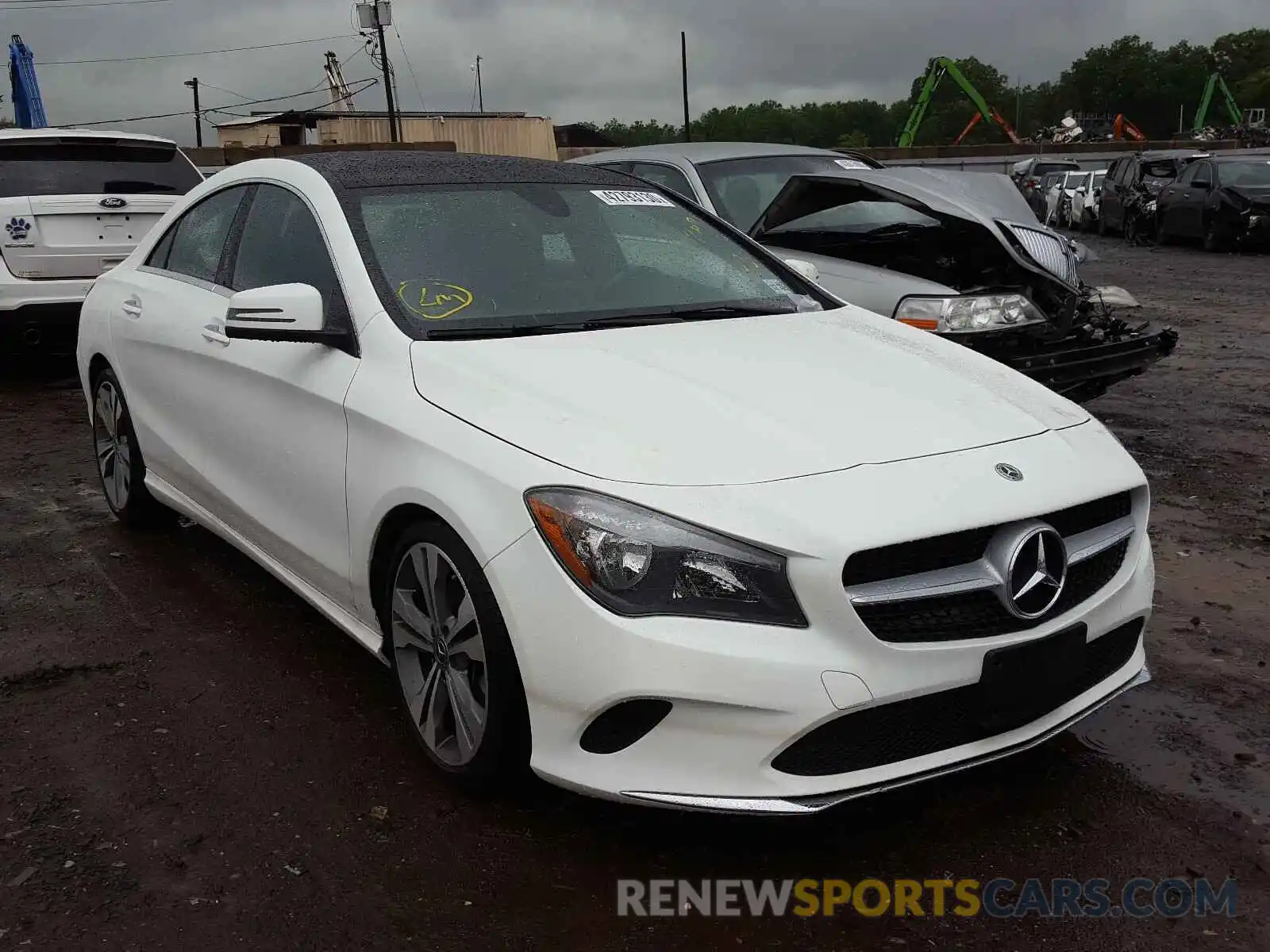 1 Photograph of a damaged car WDDSJ4GB8KN728035 MERCEDES-BENZ C CLASS 2019