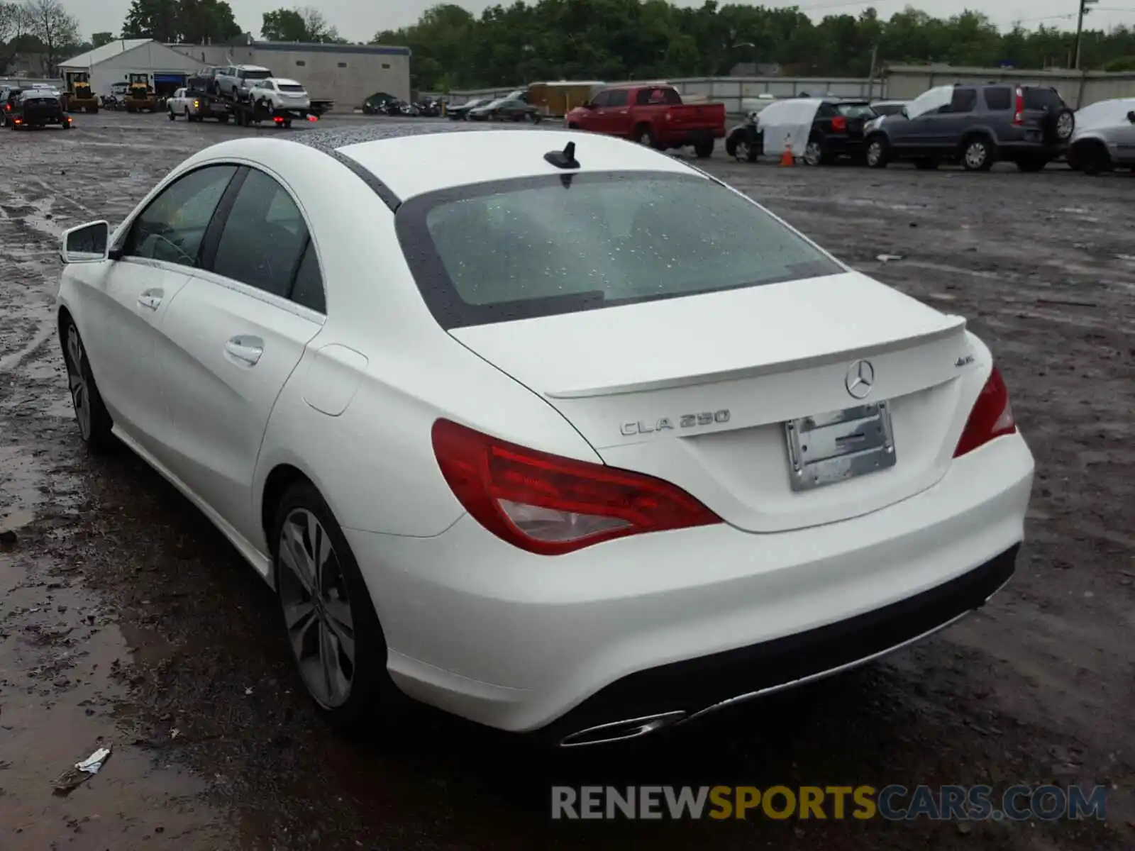 3 Photograph of a damaged car WDDSJ4GB8KN728035 MERCEDES-BENZ C CLASS 2019