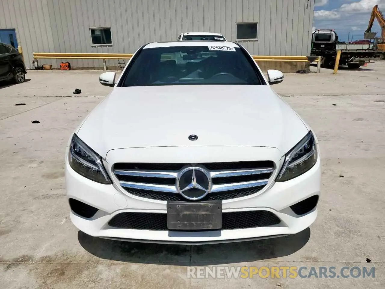 5 Photograph of a damaged car WDDWF8DB0KR482041 MERCEDES-BENZ C-CLASS 2019