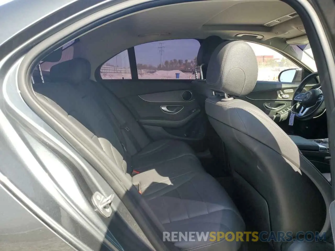 10 Photograph of a damaged car WDDWF8DB0KR502787 MERCEDES-BENZ C-CLASS 2019
