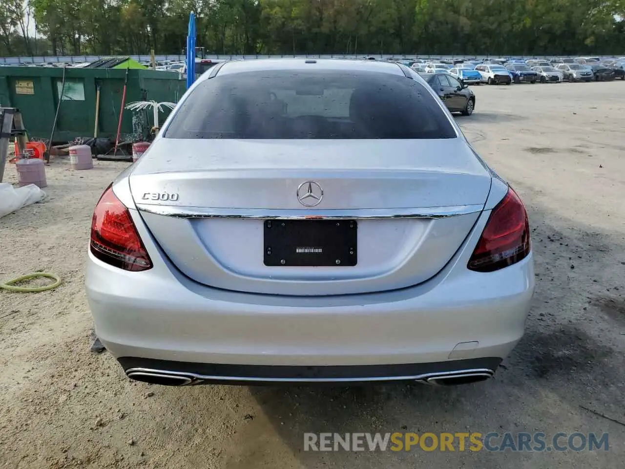 6 Photograph of a damaged car WDDWF8DB1KR481108 MERCEDES-BENZ C-CLASS 2019