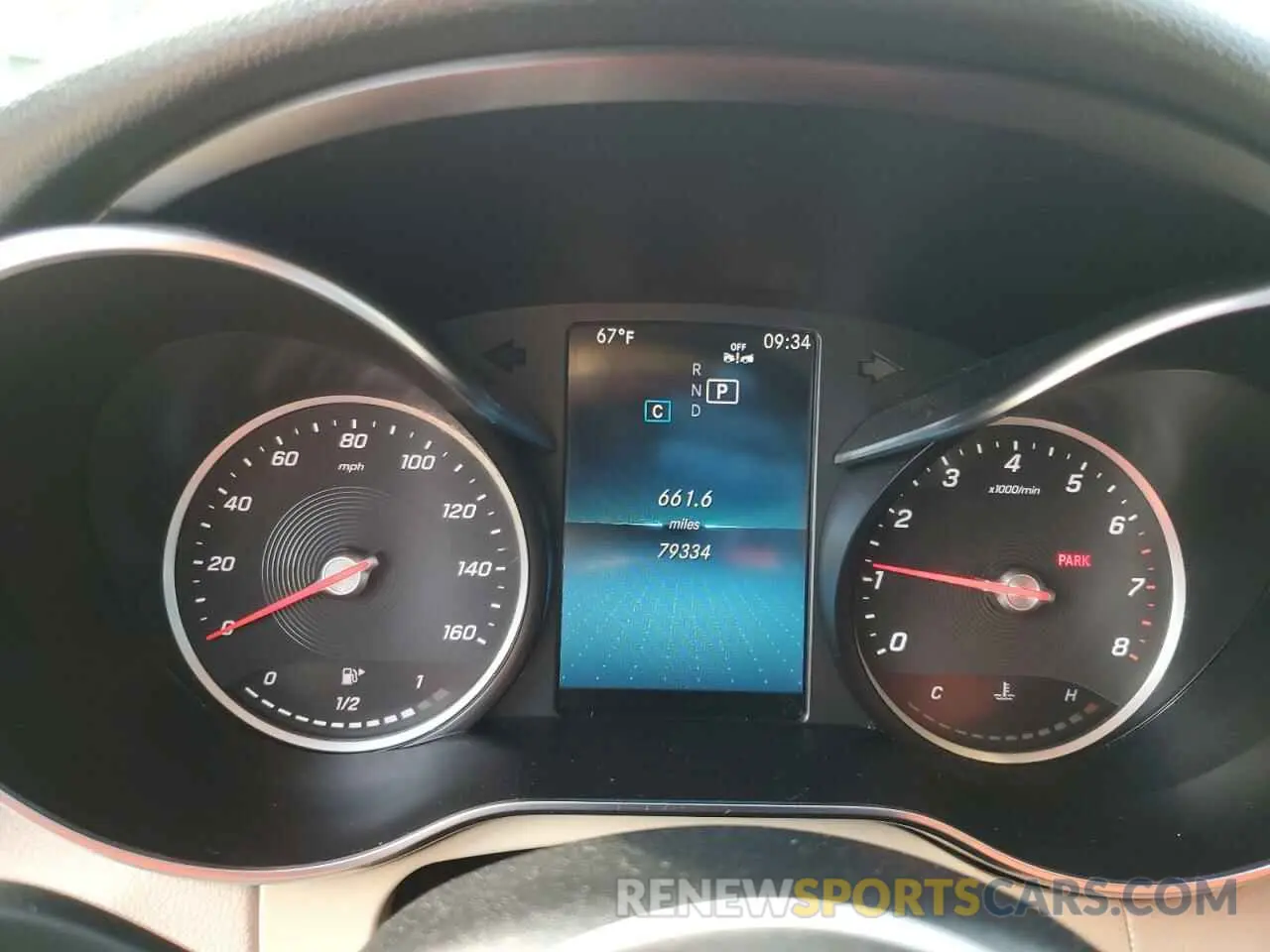 9 Photograph of a damaged car WDDWF8DB1KR481108 MERCEDES-BENZ C-CLASS 2019