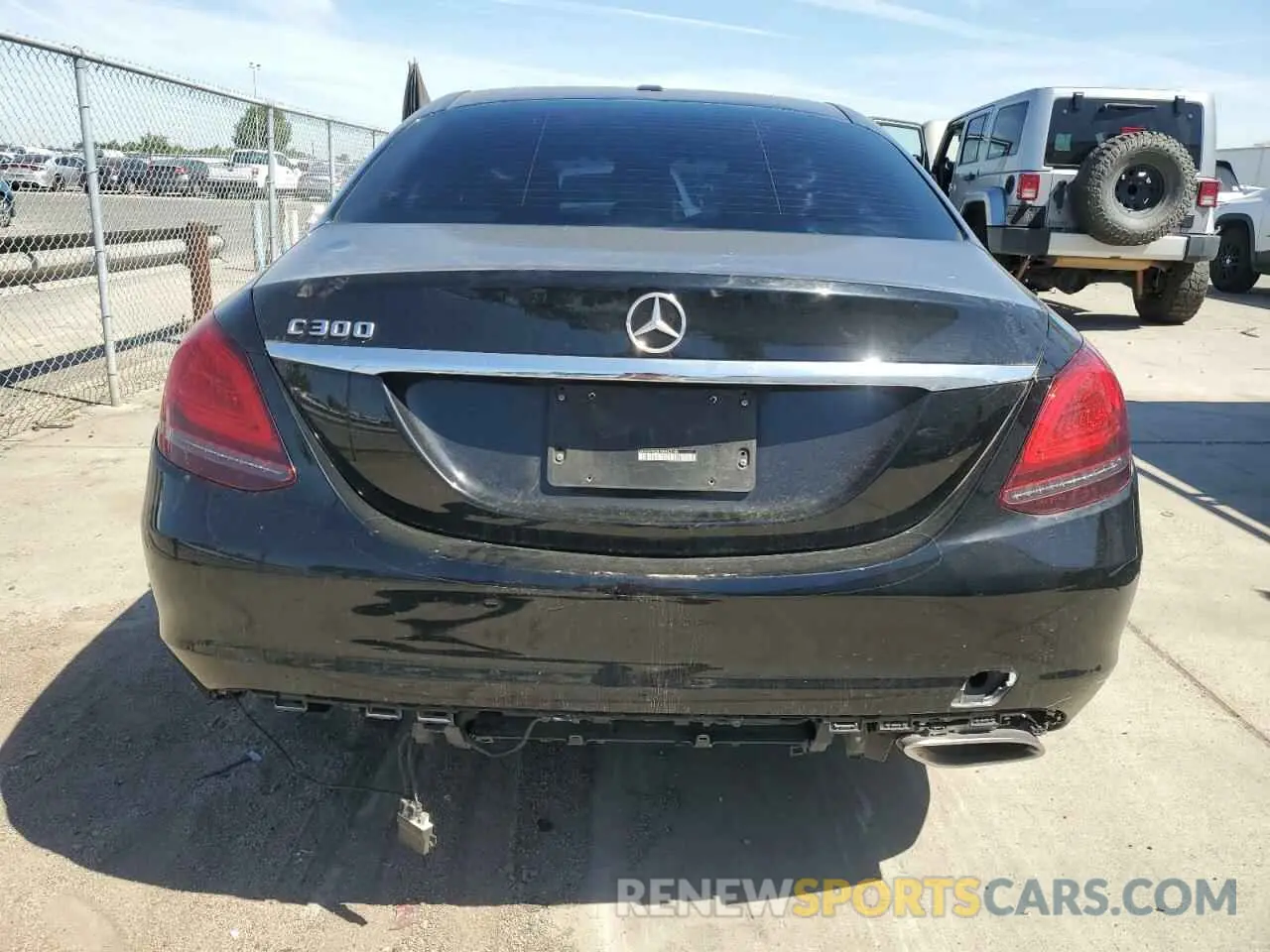 6 Photograph of a damaged car WDDWF8DB1KR483148 MERCEDES-BENZ C-CLASS 2019