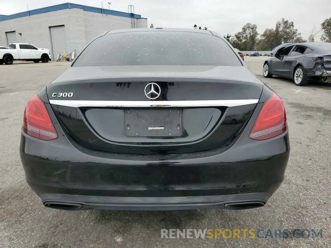6 Photograph of a damaged car WDDWF8DB1KR483781 MERCEDES-BENZ C-CLASS 2019
