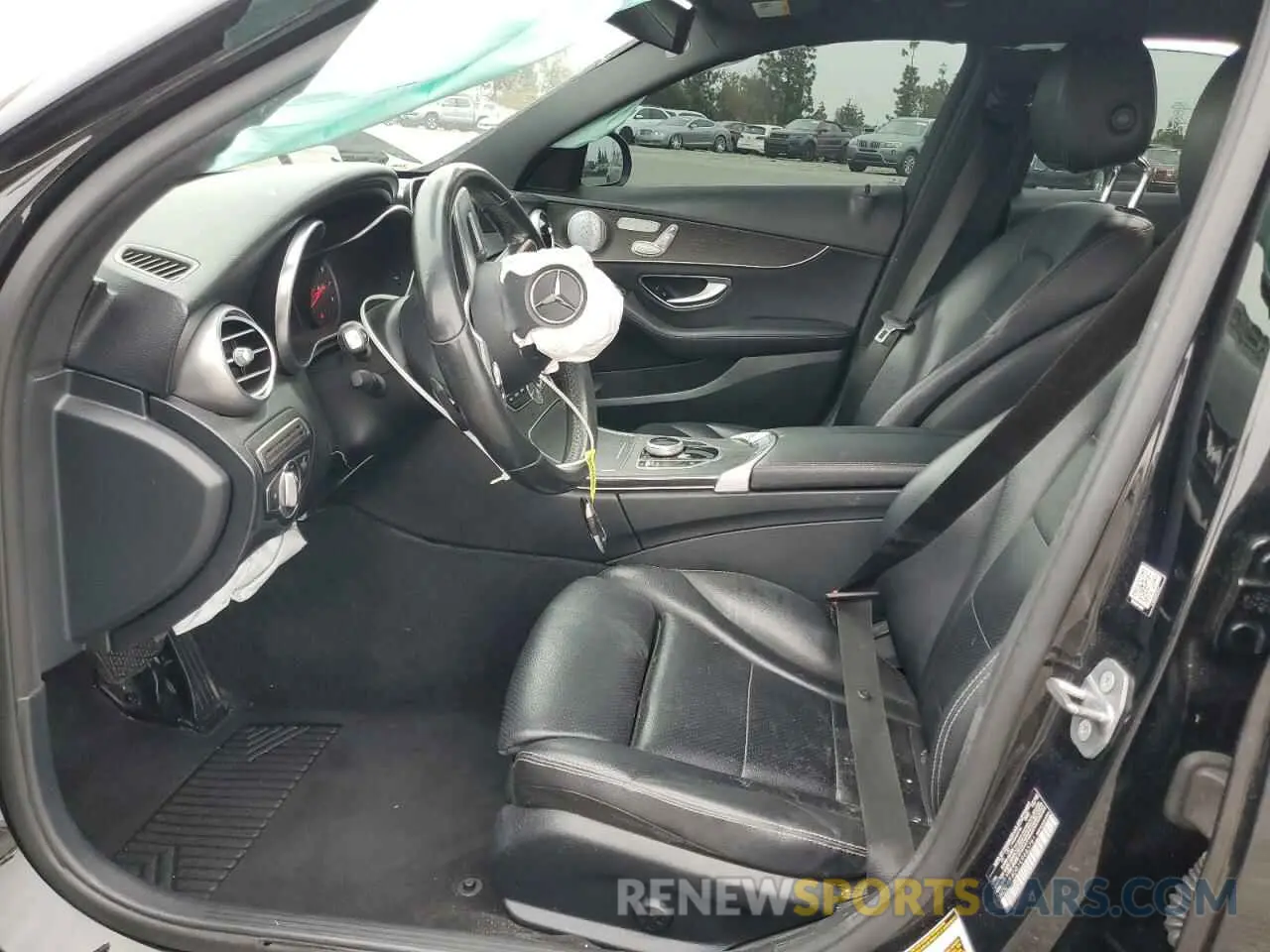 7 Photograph of a damaged car WDDWF8DB1KR483781 MERCEDES-BENZ C-CLASS 2019