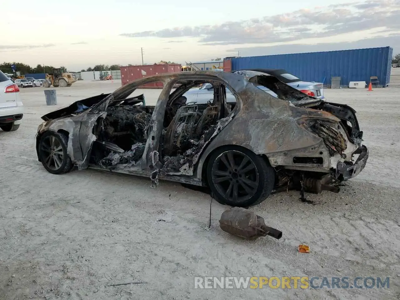 2 Photograph of a damaged car WDDWF8DB1KR519422 MERCEDES-BENZ C-CLASS 2019
