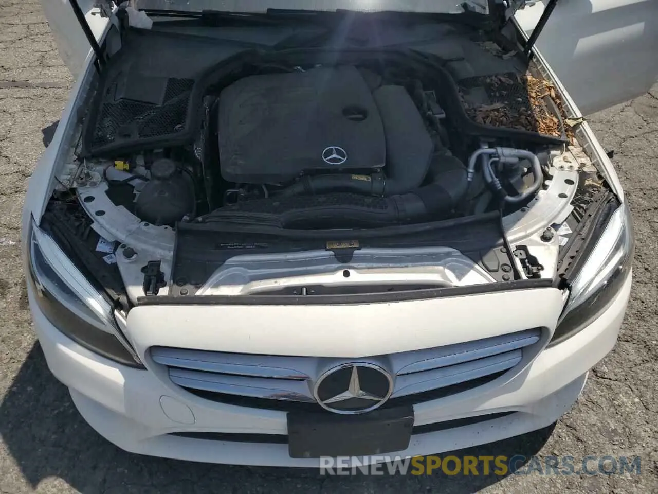 11 Photograph of a damaged car WDDWF8DB2KR482820 MERCEDES-BENZ C-CLASS 2019