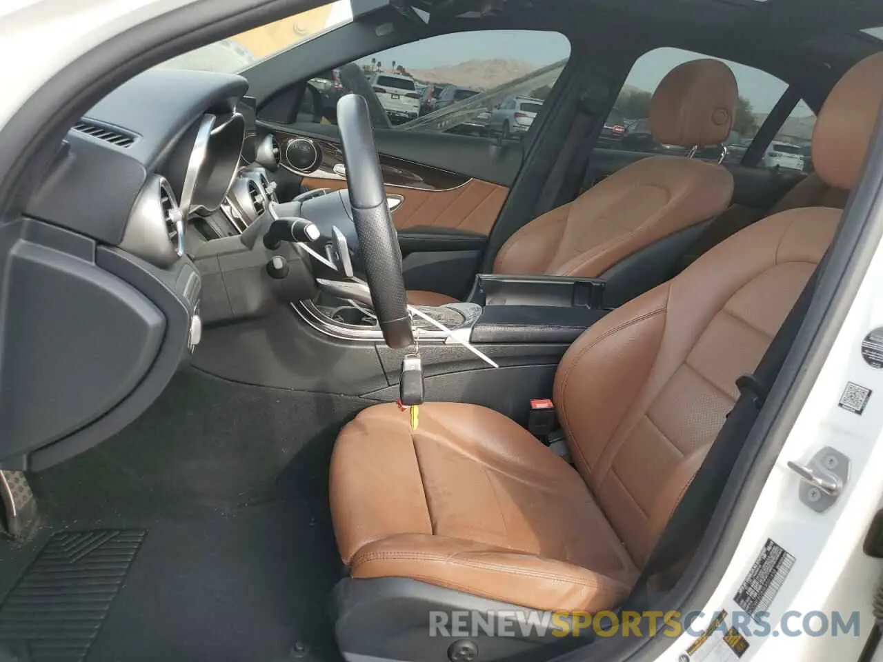 7 Photograph of a damaged car WDDWF8DB3KR501438 MERCEDES-BENZ C-CLASS 2019
