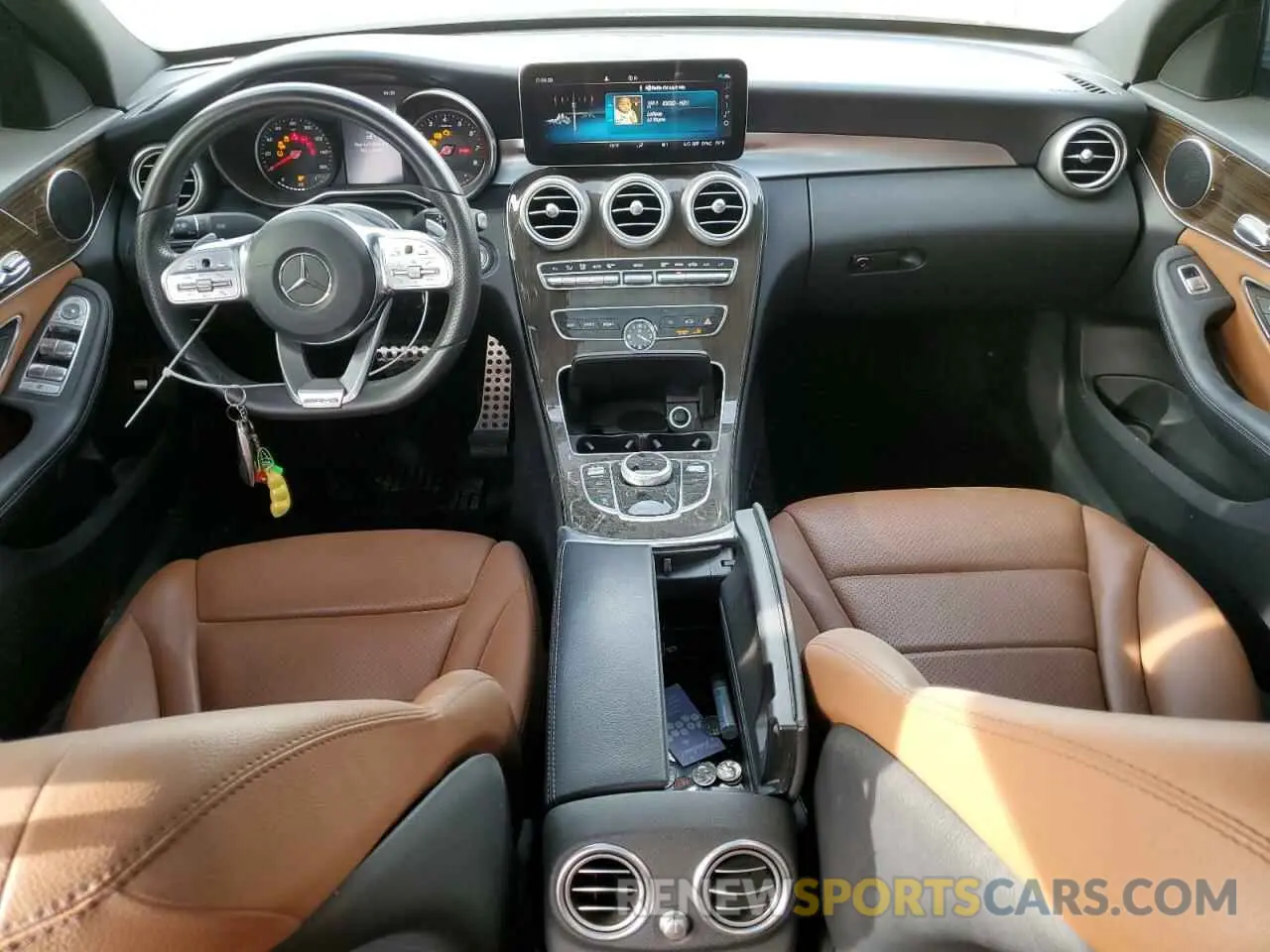 8 Photograph of a damaged car WDDWF8DB3KR501438 MERCEDES-BENZ C-CLASS 2019