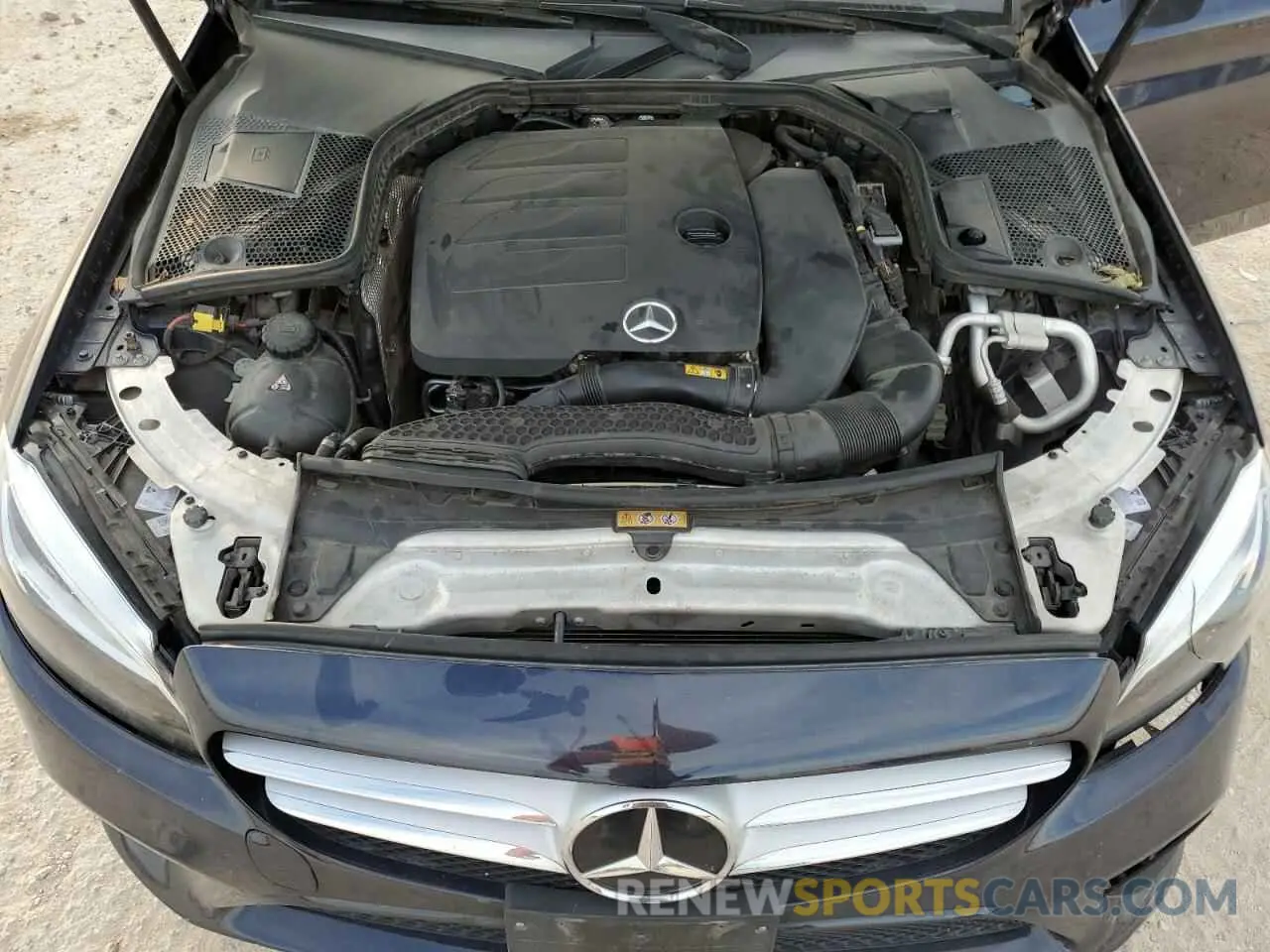 11 Photograph of a damaged car WDDWF8DB4KR481975 MERCEDES-BENZ C-CLASS 2019