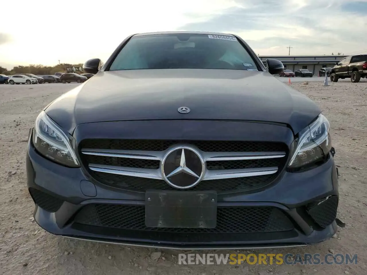 5 Photograph of a damaged car WDDWF8DB4KR481975 MERCEDES-BENZ C-CLASS 2019