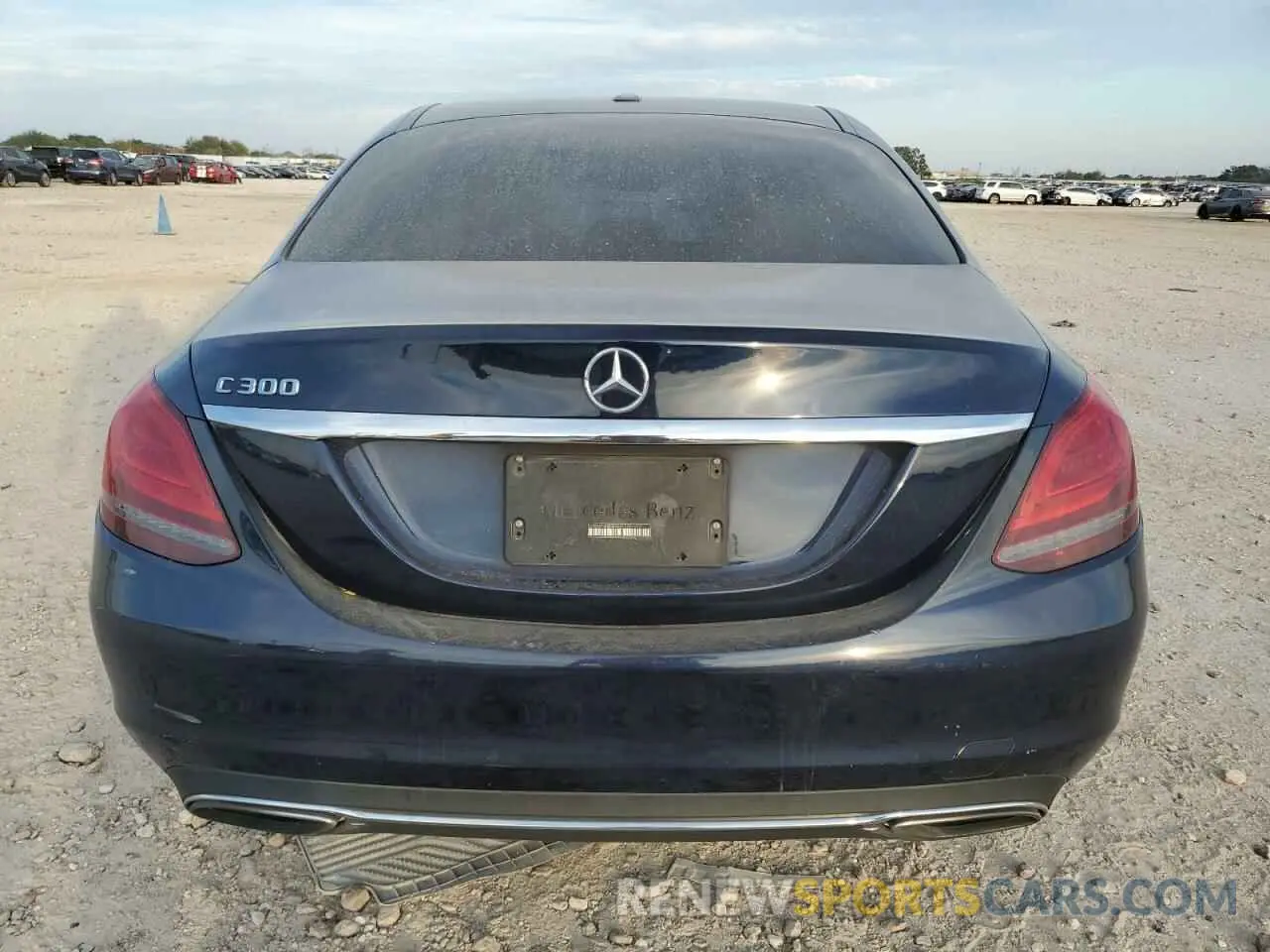 6 Photograph of a damaged car WDDWF8DB4KR481975 MERCEDES-BENZ C-CLASS 2019