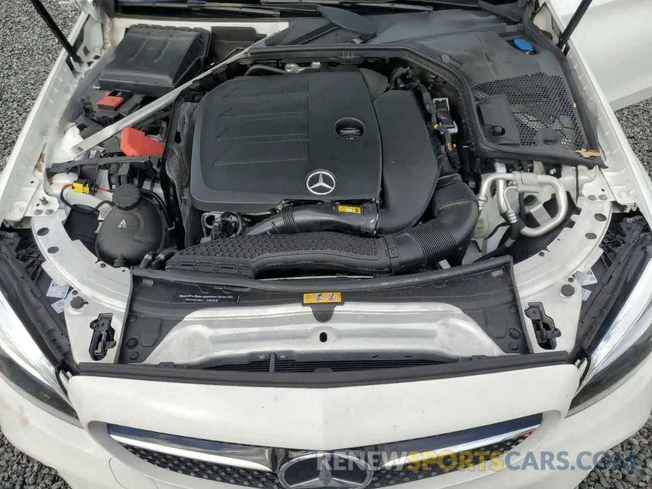 11 Photograph of a damaged car WDDWF8DB7KR483834 MERCEDES-BENZ C-CLASS 2019