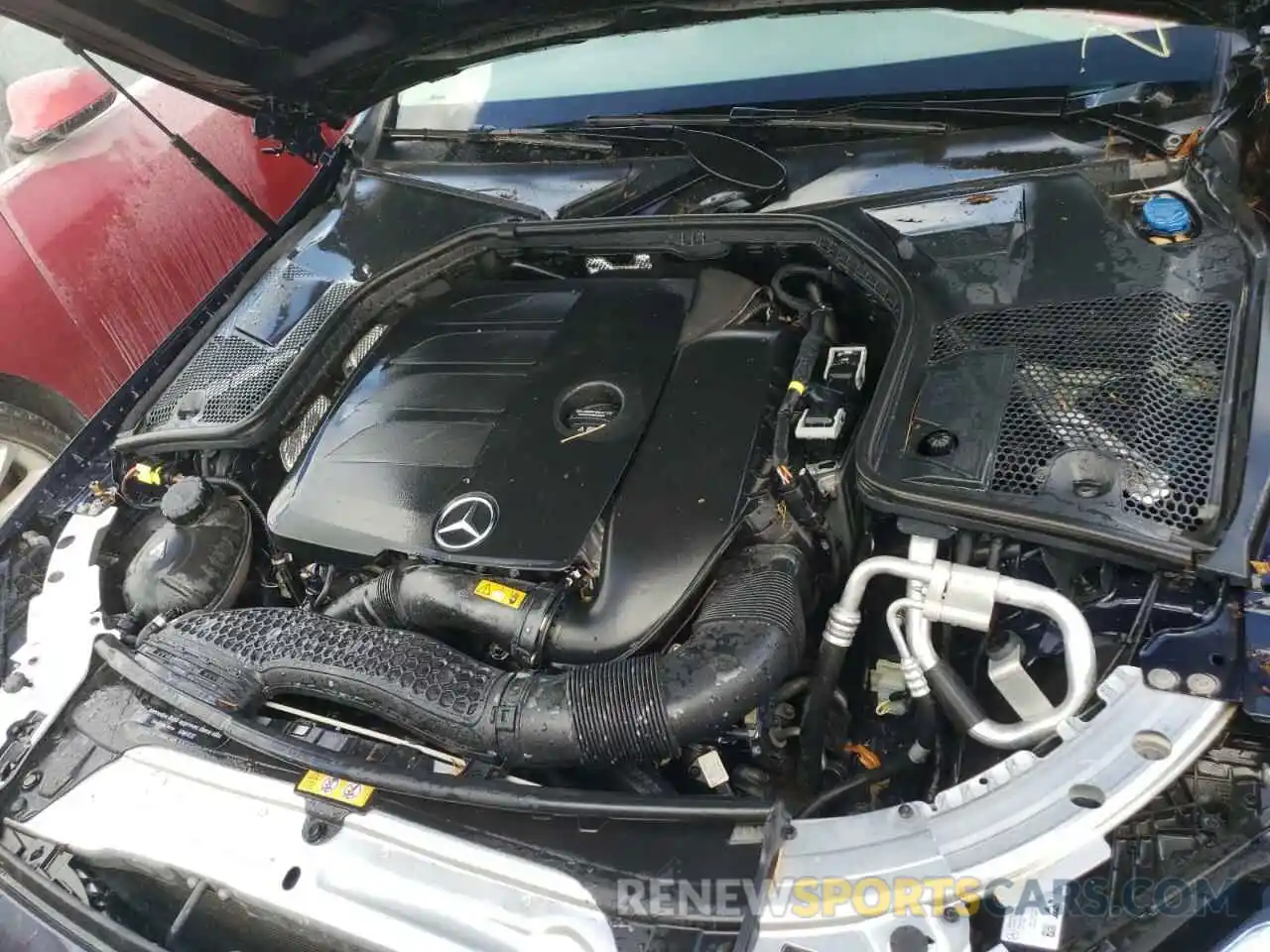 7 Photograph of a damaged car WDDWF8DB7KR484207 MERCEDES-BENZ C-CLASS 2019