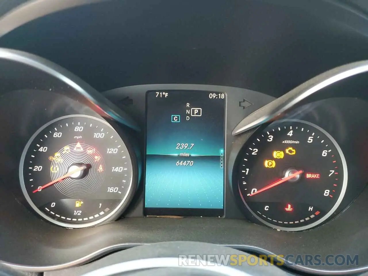 9 Photograph of a damaged car WDDWF8DB8KR483762 MERCEDES-BENZ C-CLASS 2019