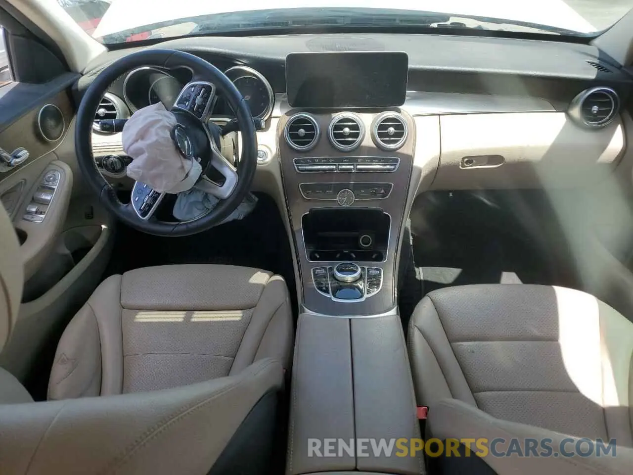 8 Photograph of a damaged car WDDWF8DB9KR515666 MERCEDES-BENZ C-CLASS 2019