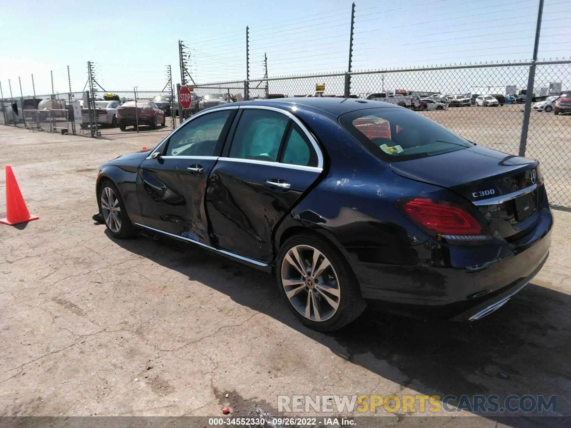 3 Photograph of a damaged car WDDWF8DBXKR482774 MERCEDES-BENZ C-CLASS 2019