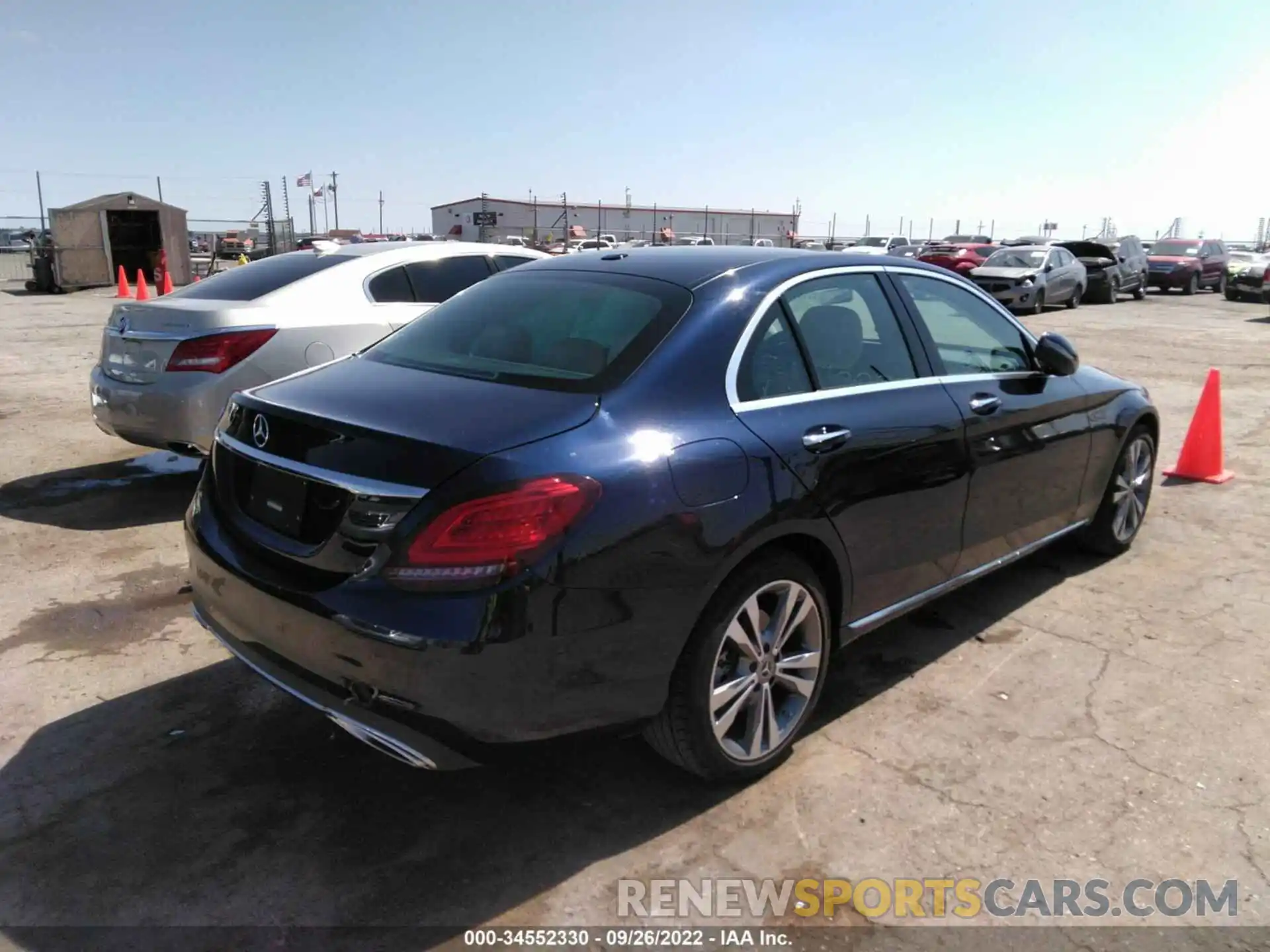 4 Photograph of a damaged car WDDWF8DBXKR482774 MERCEDES-BENZ C-CLASS 2019