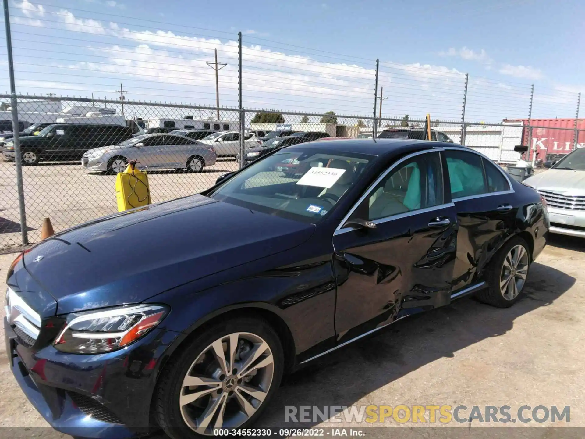 6 Photograph of a damaged car WDDWF8DBXKR482774 MERCEDES-BENZ C-CLASS 2019