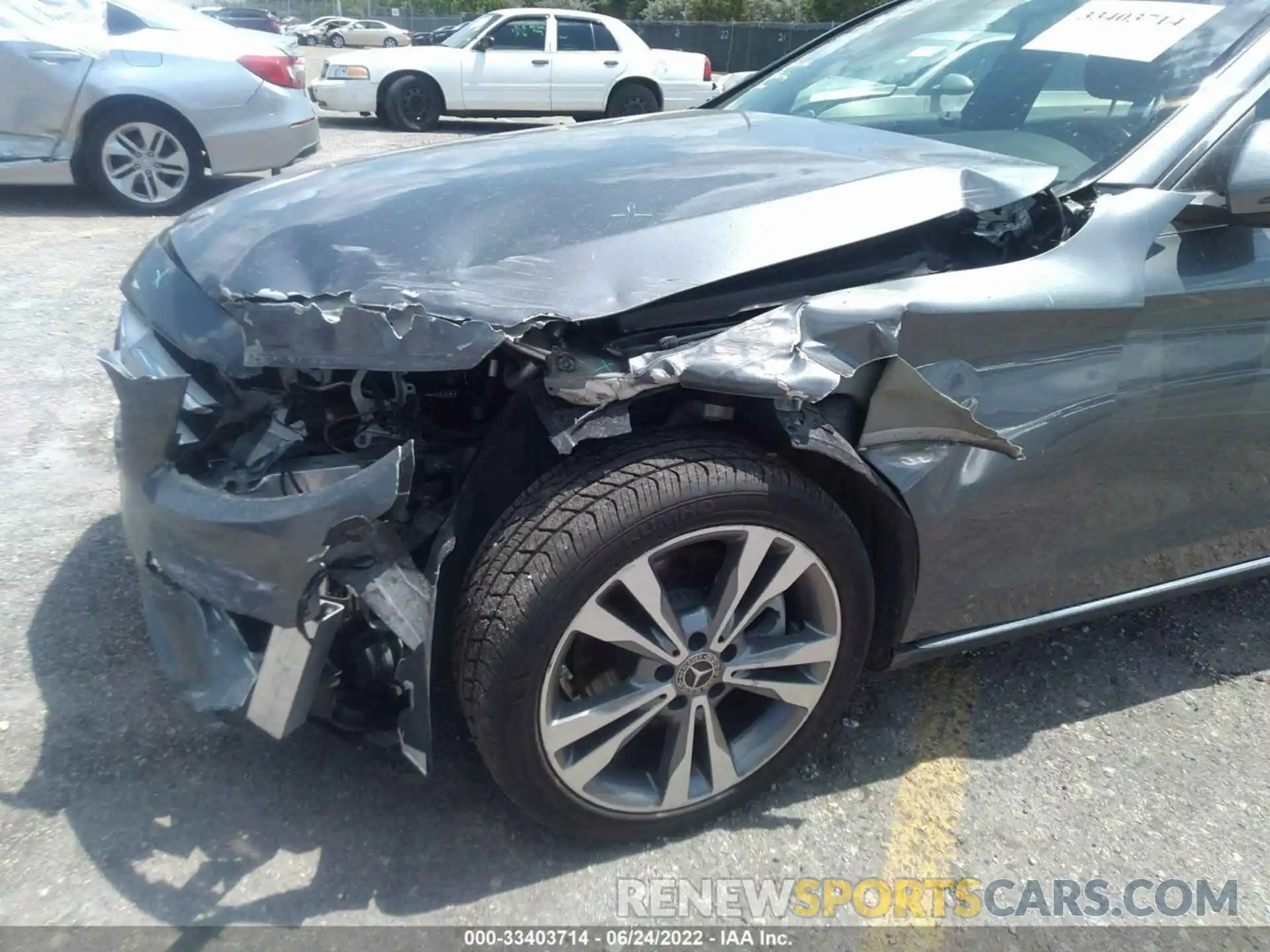 6 Photograph of a damaged car WDDWF8DBXKR518172 MERCEDES-BENZ C-CLASS 2019